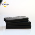 JINBAO fabrik liefern harte celuka schwarz forex kunststoff schaum pvc blatt